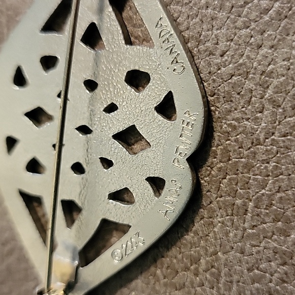 BOGO Amos Pewter Brooch/Pin - Picture 3 of 4